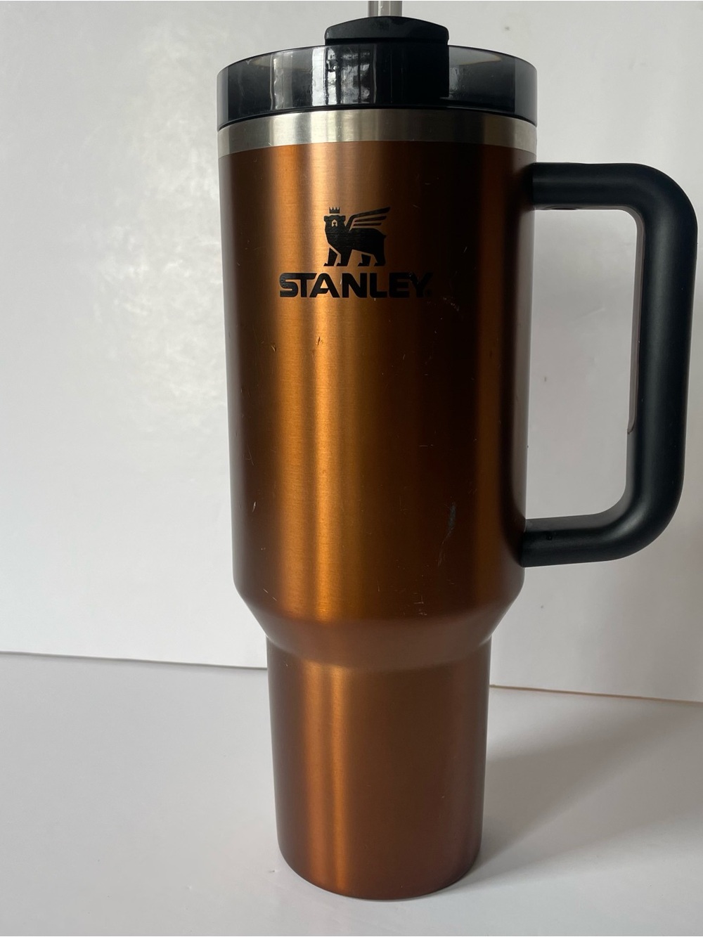 Stanley Adventure Quencher H2.0 FlowState Tumbler 40 oz Maple Glow Bronze